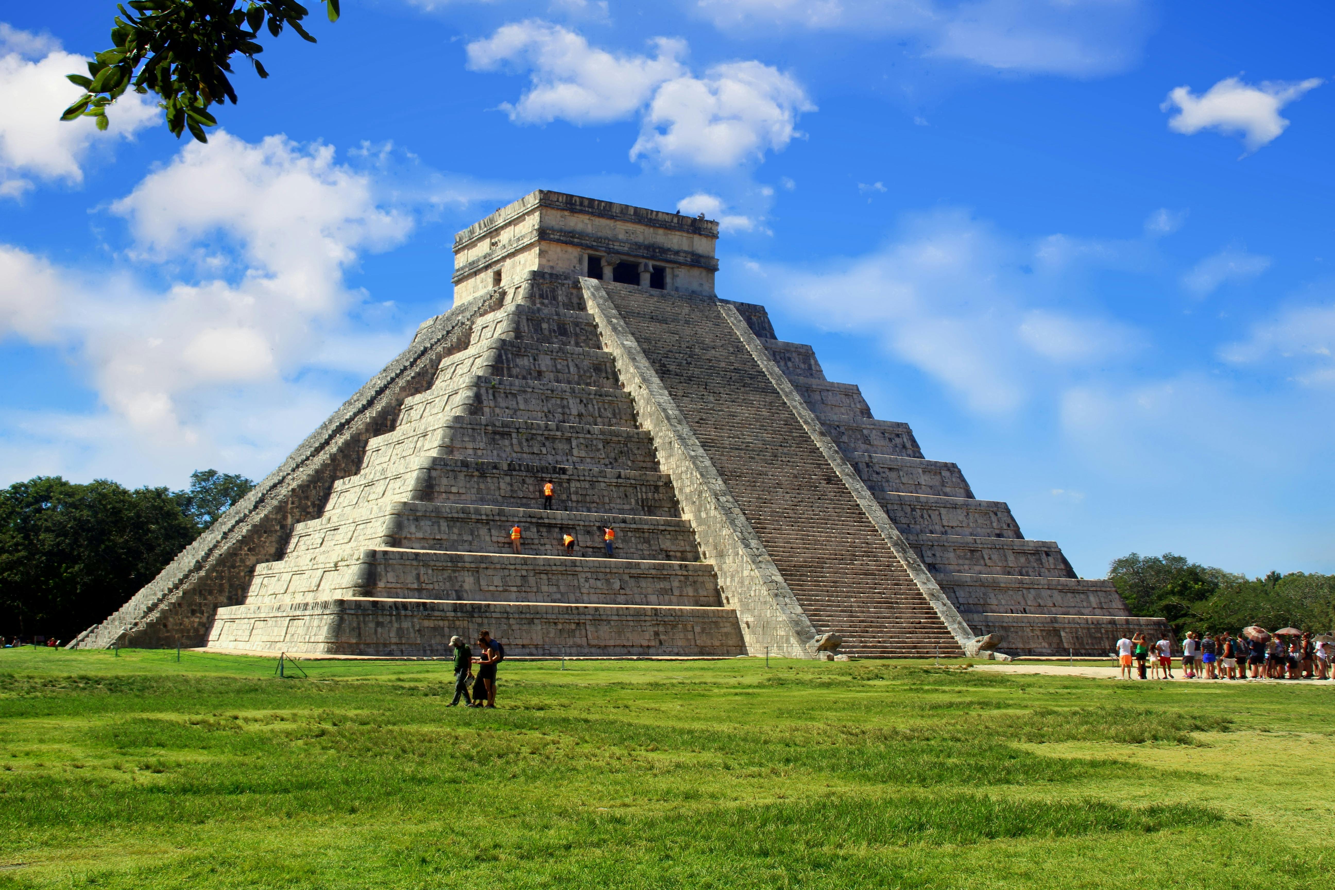 Maya tempel in Chichen Itza Mexico